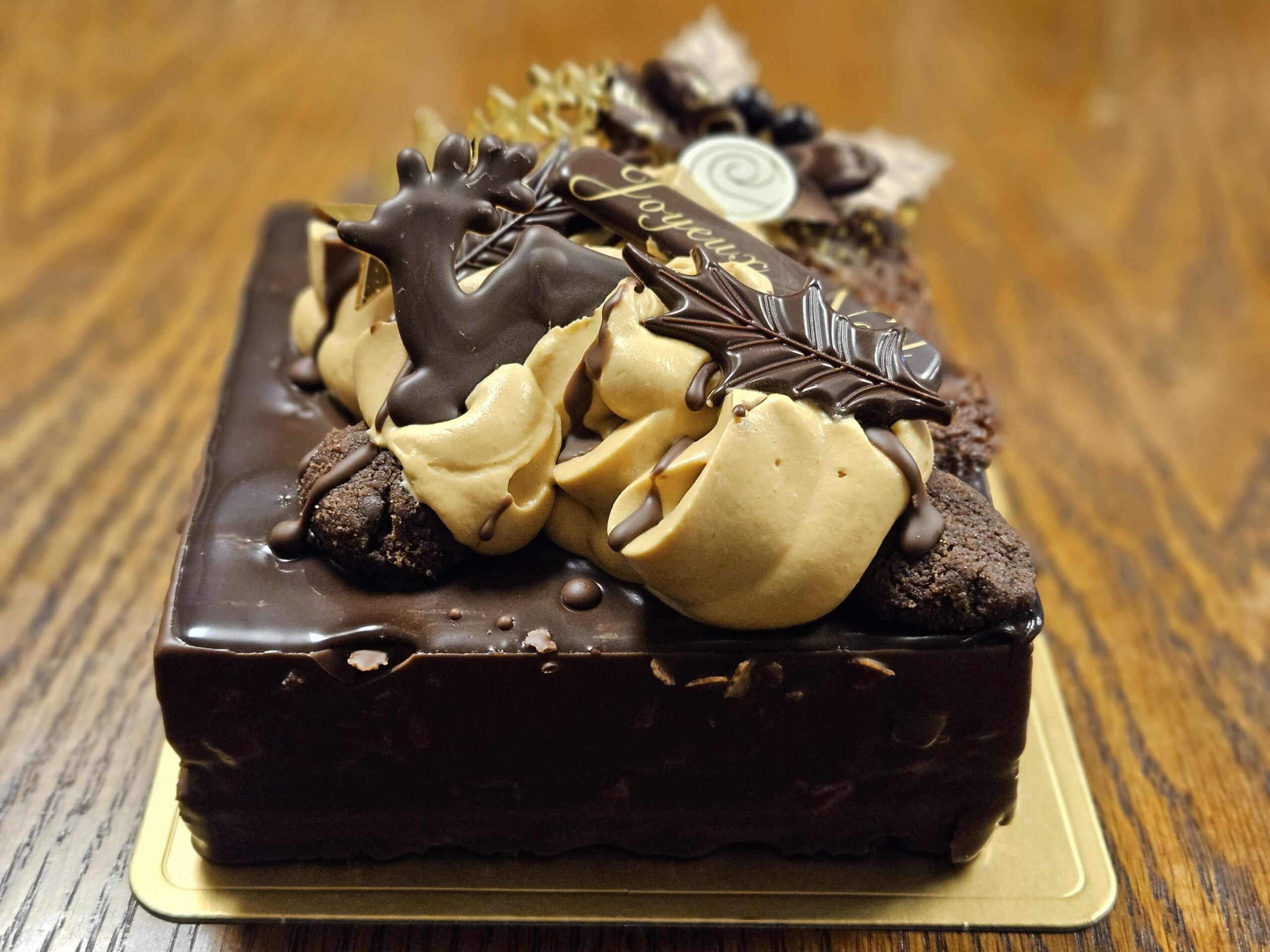 PATISSERIE RYOCO「キャラドゥ」チョコレートと塩キャラメルの絶妙なハーモニー😻この一口のために一年間頑張っているといっても過言ではない！！